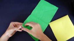 کاردستی با کاغذ رنگی برای کودکان و پیش دبستانی ها